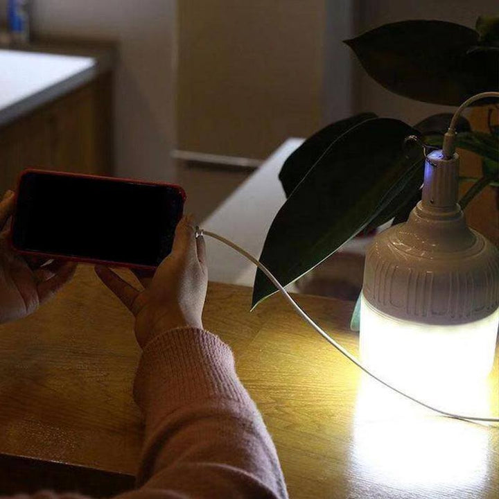 Utendørs USB oppladbar LED nattlampepære | Skanto