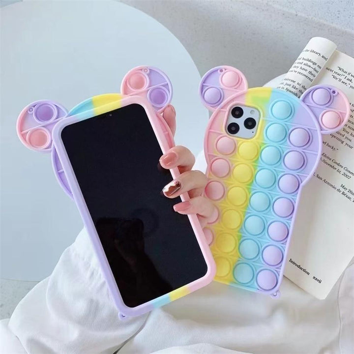 Micky Mouse Pop It iPhone-deksel | Skanto