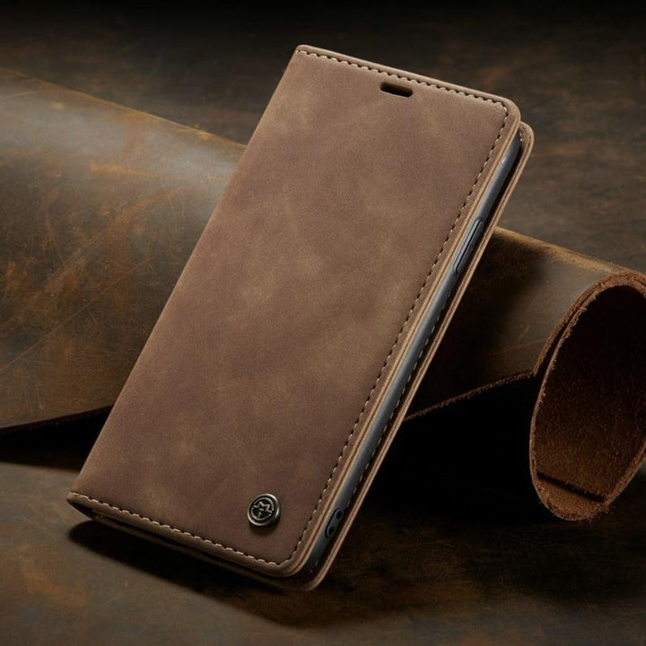 Skanto | Magnetisk Flip Lommebokdeksel for iPhone