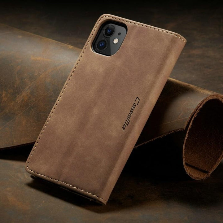 Skanto | Magnetisk Flip Lommebokdeksel for iPhone