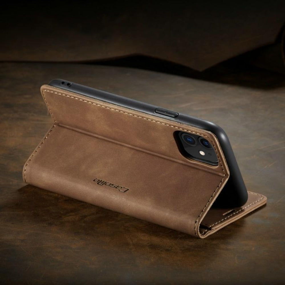 Skanto | Magnetisk Flip Lommebokdeksel for iPhone