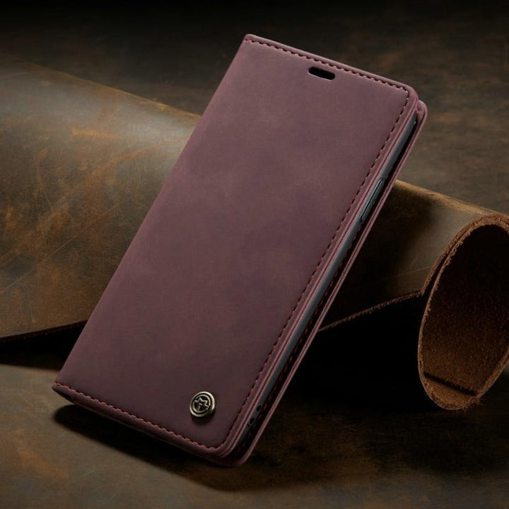 Skanto | Magnetisk Flip Lommebokdeksel for iPhone