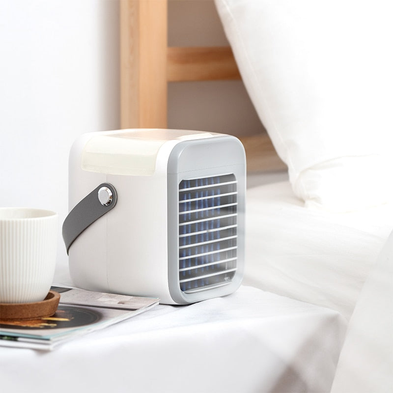 Skanto | Mini luftkjøler med rask ventilasjon, USB-oppladbar