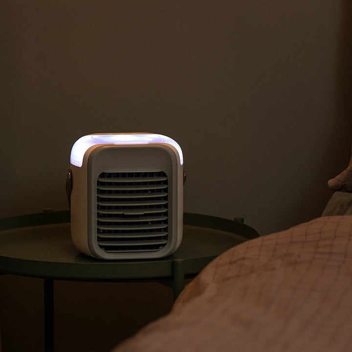 Skanto | Mini luftkjøler med rask ventilasjon, USB-oppladbar