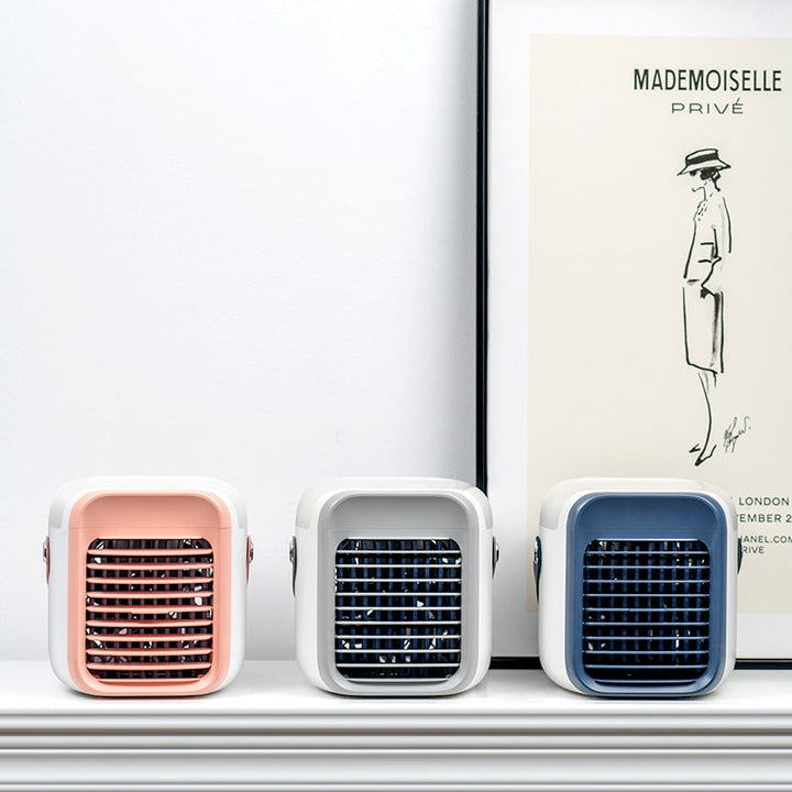 Skanto | Mini luftkjøler med rask ventilasjon, USB-oppladbar
