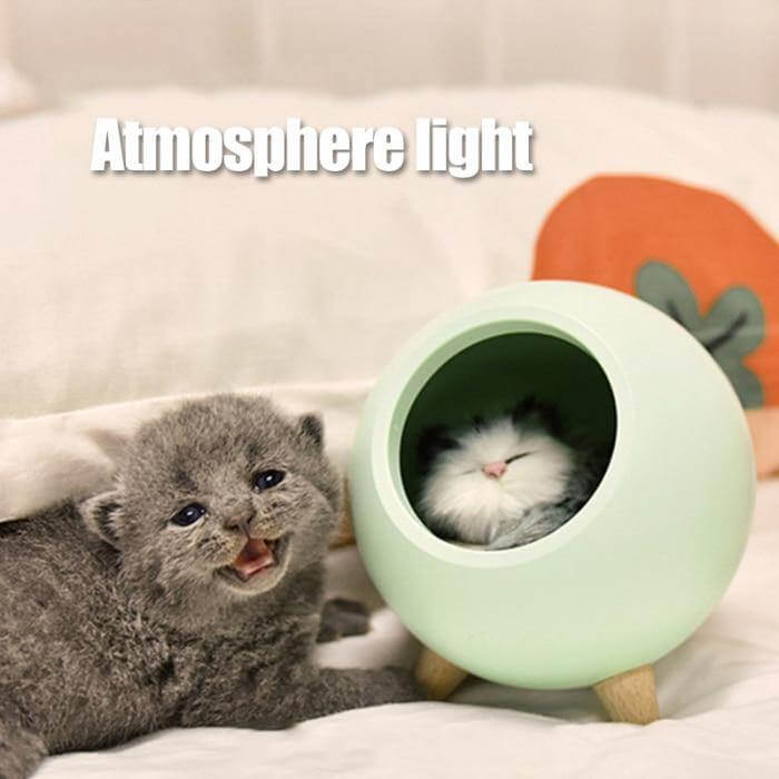 Søt kjæledyrhus USB LED nattlampe | Skanto