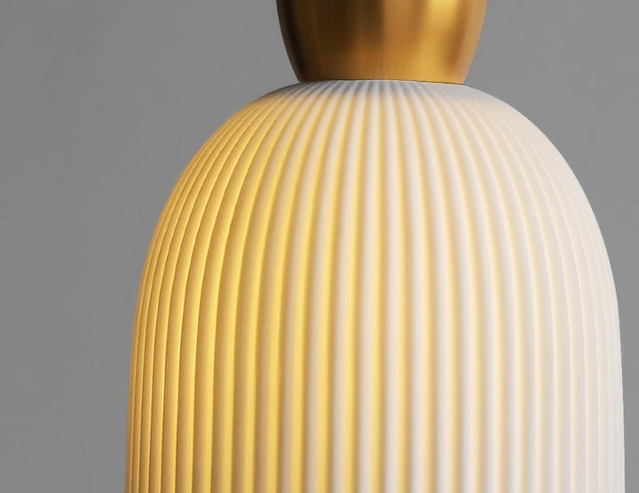 Moderne nordisk keramik-pendellamper