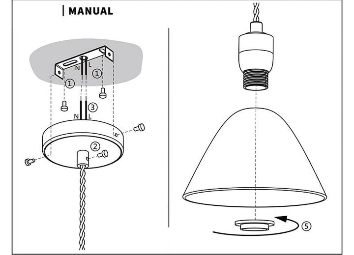 Moderne nordisk keramik-pendellamper