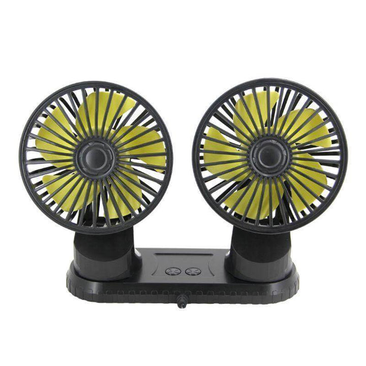 Universell justerbar USB dobbel vifte | Skanto