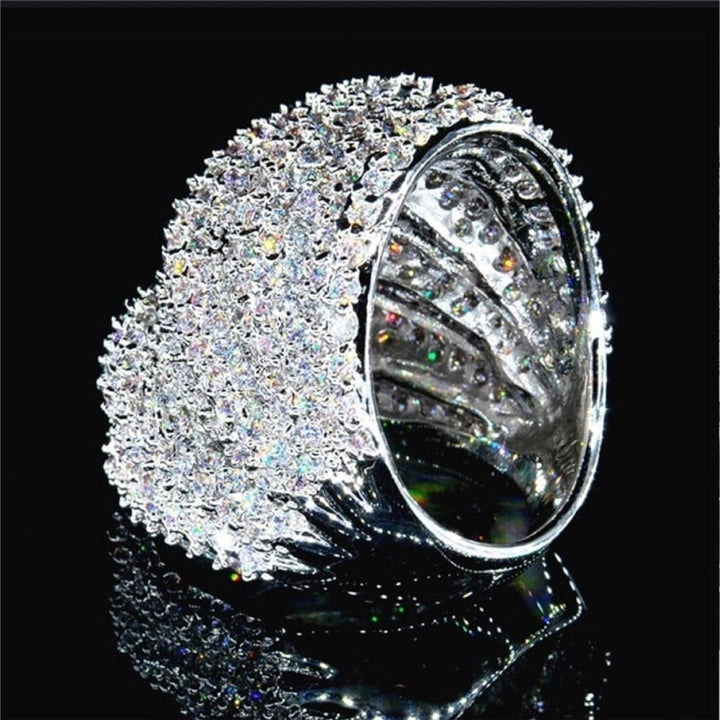Skanto | Luksus Smykker Flerlags Zirkon Charm Dame Ring