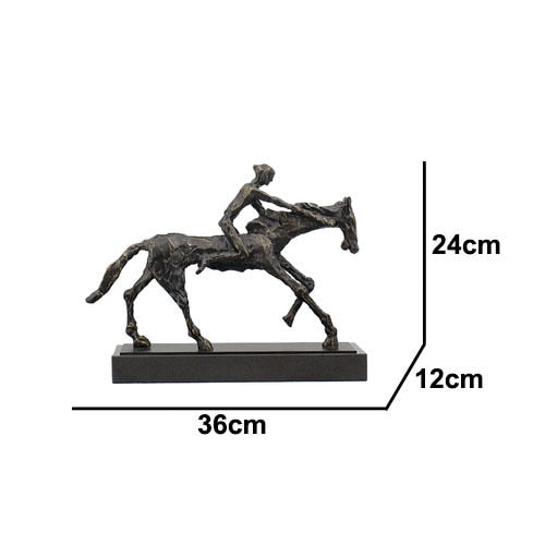 Skanto | Minimalist Abstrakt Hest Skulptur Kunst Figurine