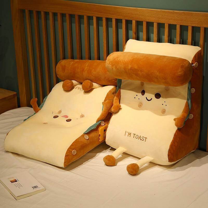 I AM TOAST Søt Seng Komfortabel Vaskbar Pute | Skanto