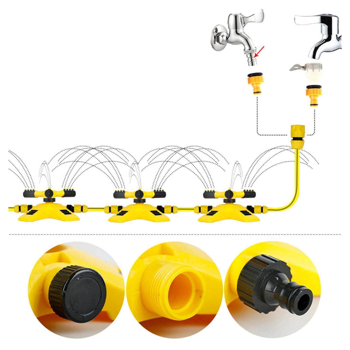 360 Grad Automatisk Vannsprinkler | Skanto