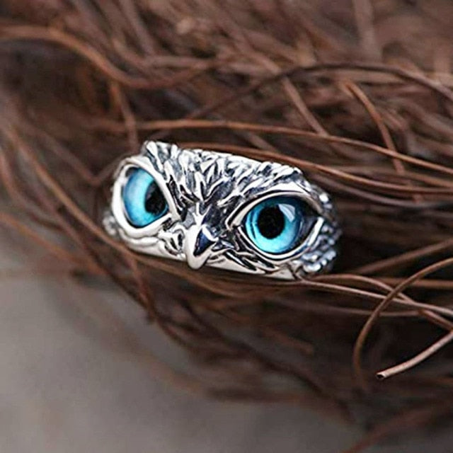 Skanto | Vintage Punk Ugle Ring
