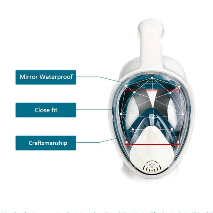 Anti Fog Full Face Diving Mask | Skanto