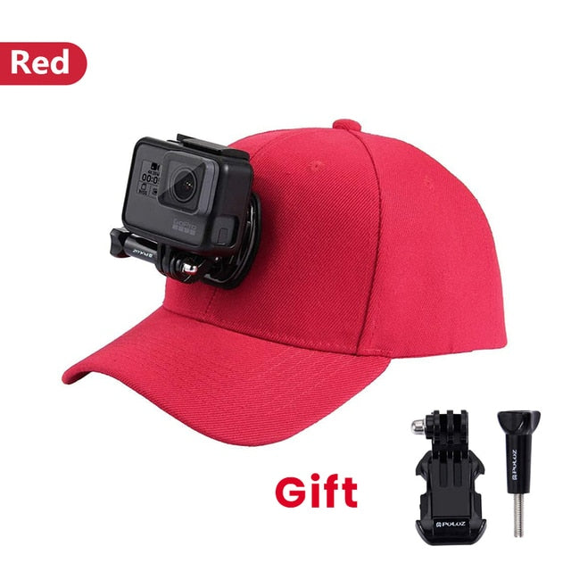 Justerbar actionkamera-hatt | Skanto