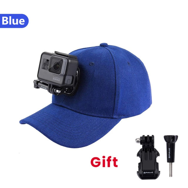 Justerbar actionkamera-hatt | Skanto