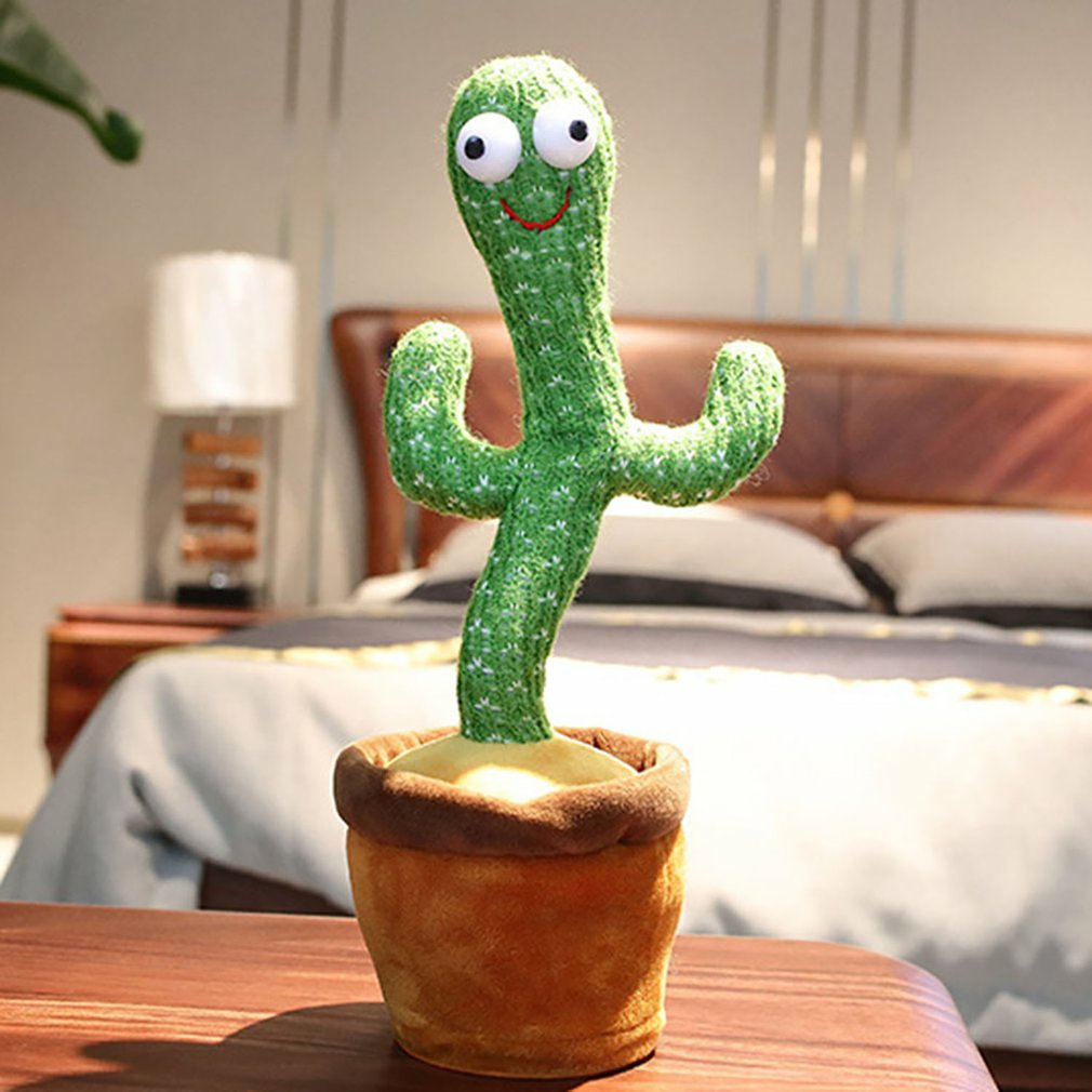 Dancing Cactus | Interactive Dancing Cactus Plush Toy | Skanto