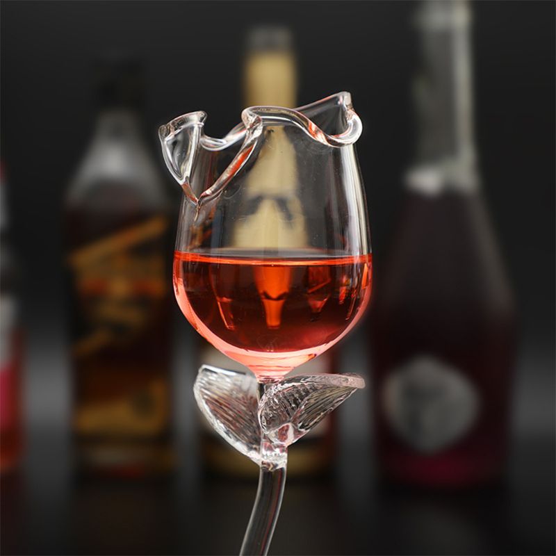 Fancy rosévinglass
