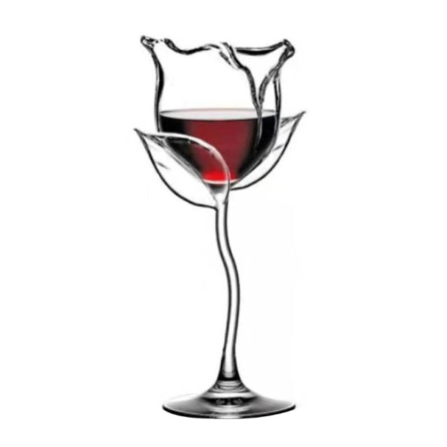 Fancy rosévinglass