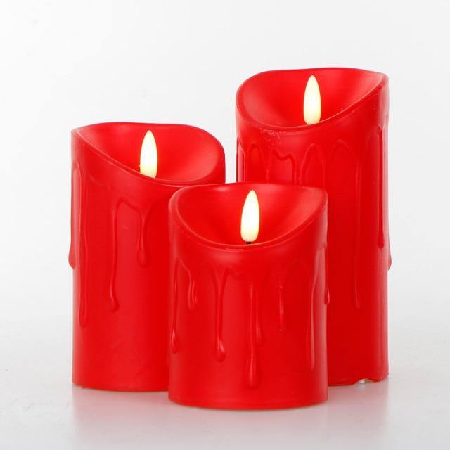 3pcs Remote Control LED Flameless Candle | Skanto