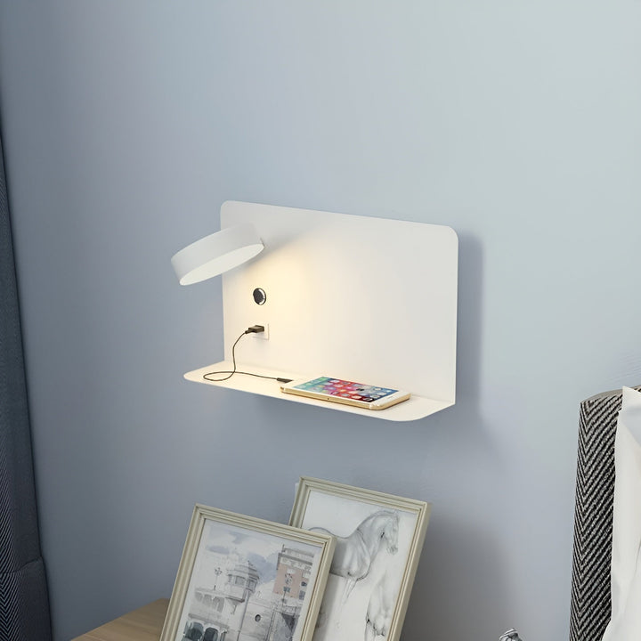 Skanto | Vegglampe – Oppladbar eleganse med USB LED-belysning for en luksuriøs atmosfære