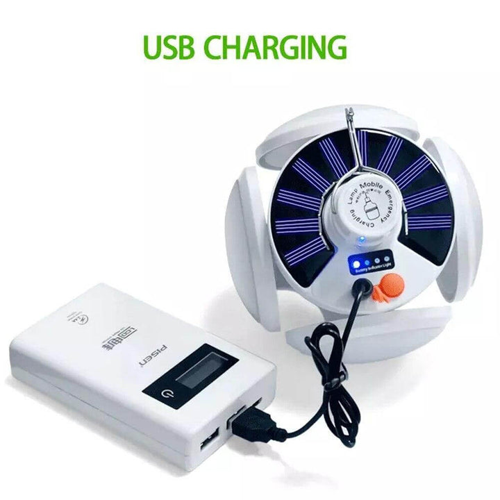 Vanntett oppladbar solcelle campinglampe | Skanto