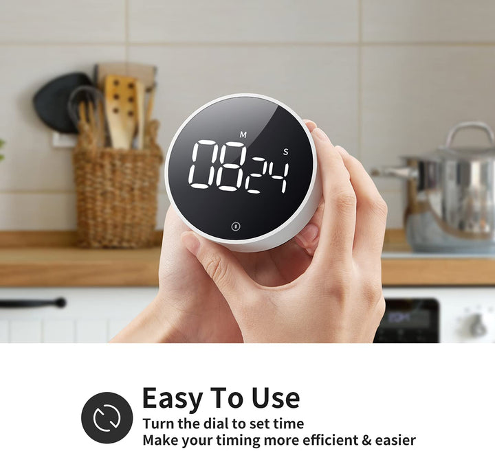 Skanto | Digital LED Magnetisk Kjøkken Timer