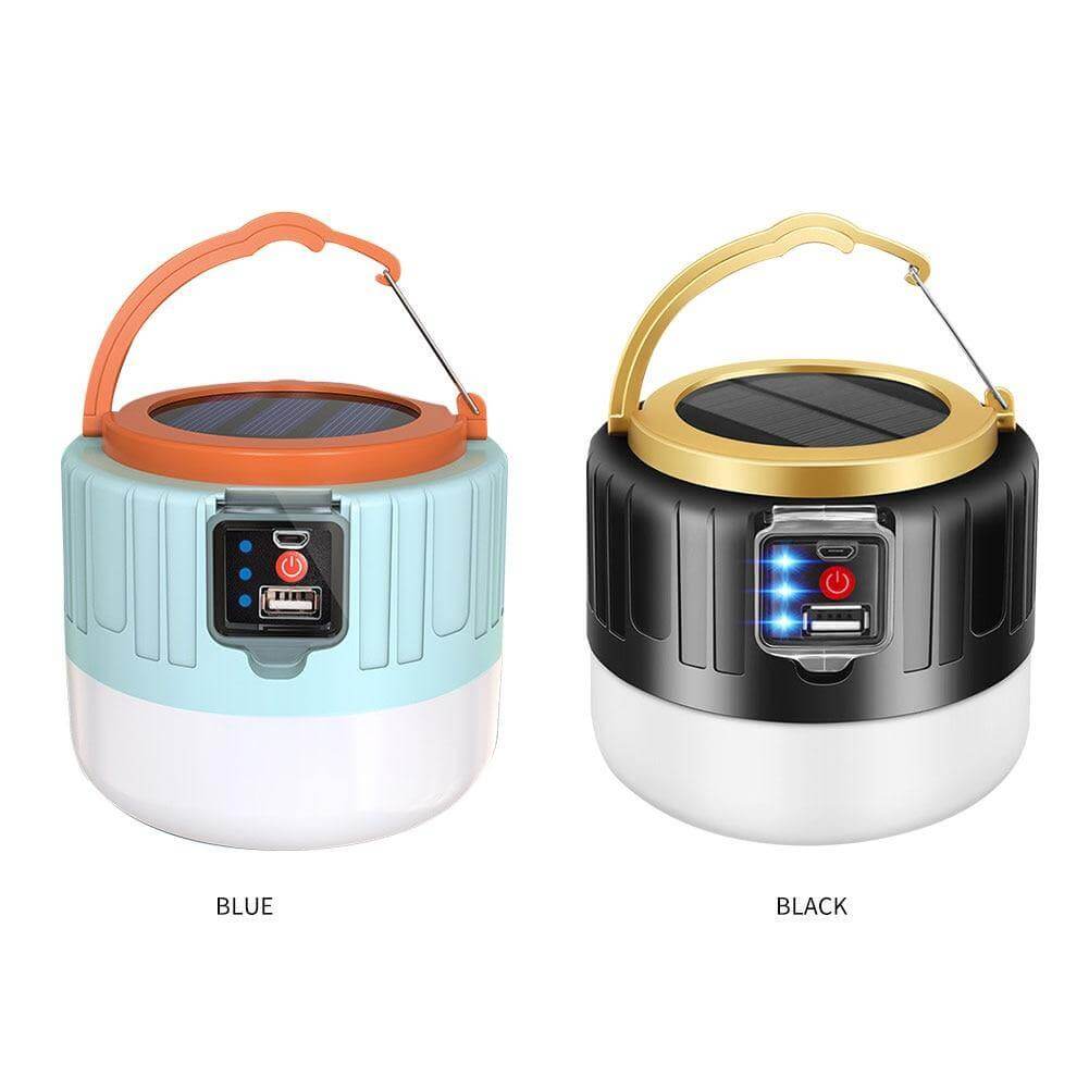 Utendørs vanntett solcelledrevet camping LED-lampe | Skanto