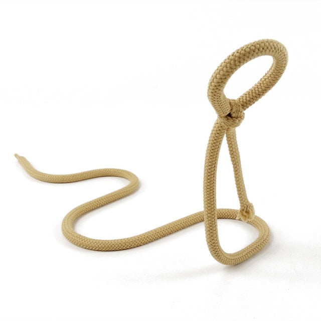 Skanto | RopeElegance Hengende Tau Vin Rack | Stilig Vinlagring | Unik Design for Hjemmet