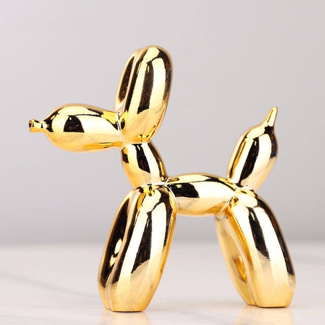 Nordic Resin Balloon Dog Figurer | Skanto