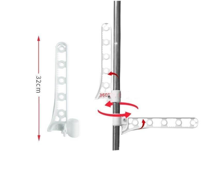 AdjustaSkantoe Vask Tørk Klesstativ | Skanto