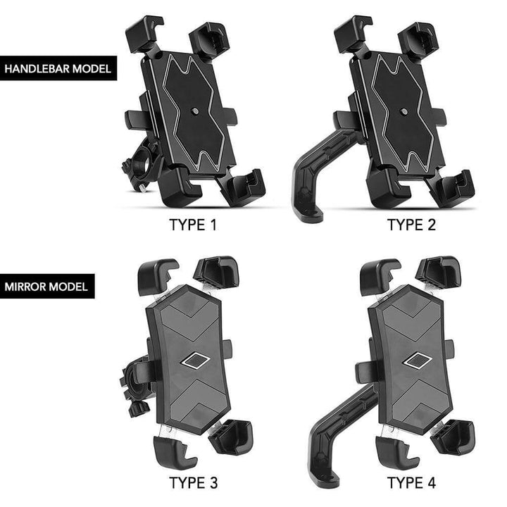 Justerbar 360 Automatisk Sykkel Telefonholder | Skanto