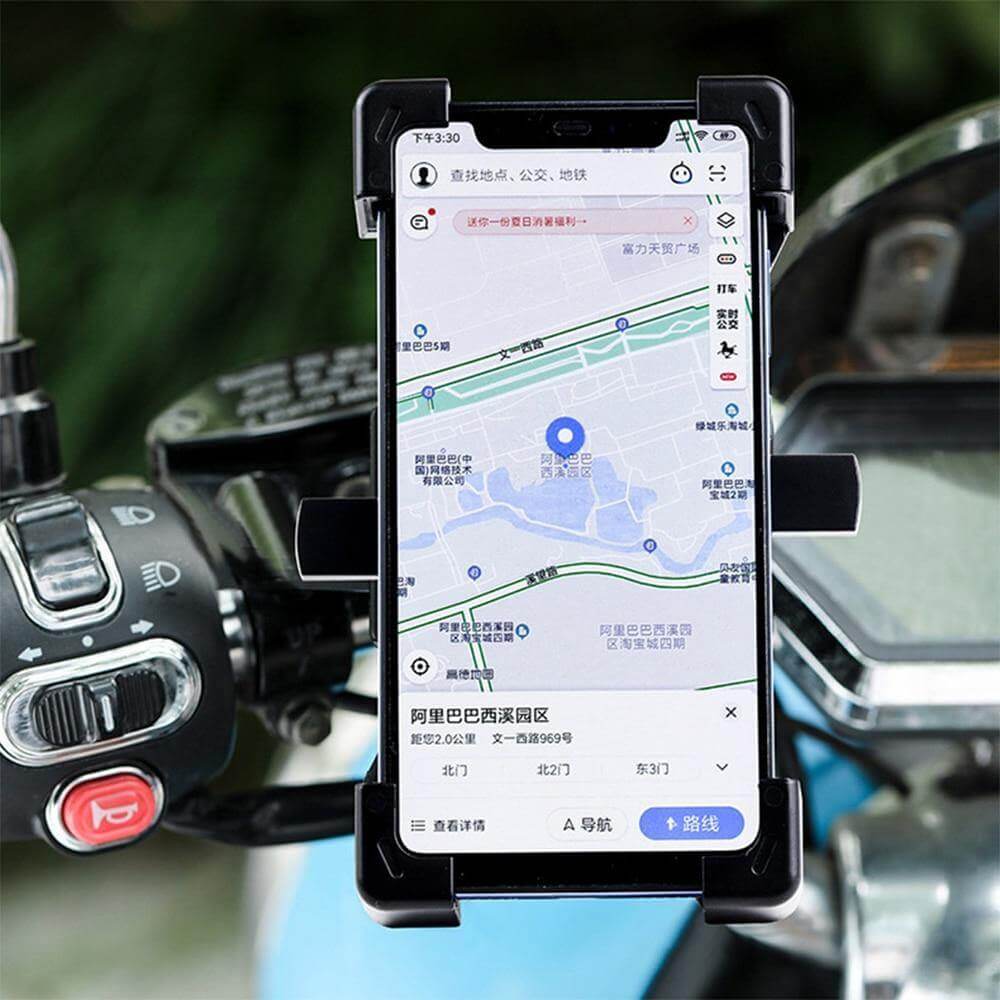 Justerbar 360 Automatisk Sykkel Telefonholder | Skanto