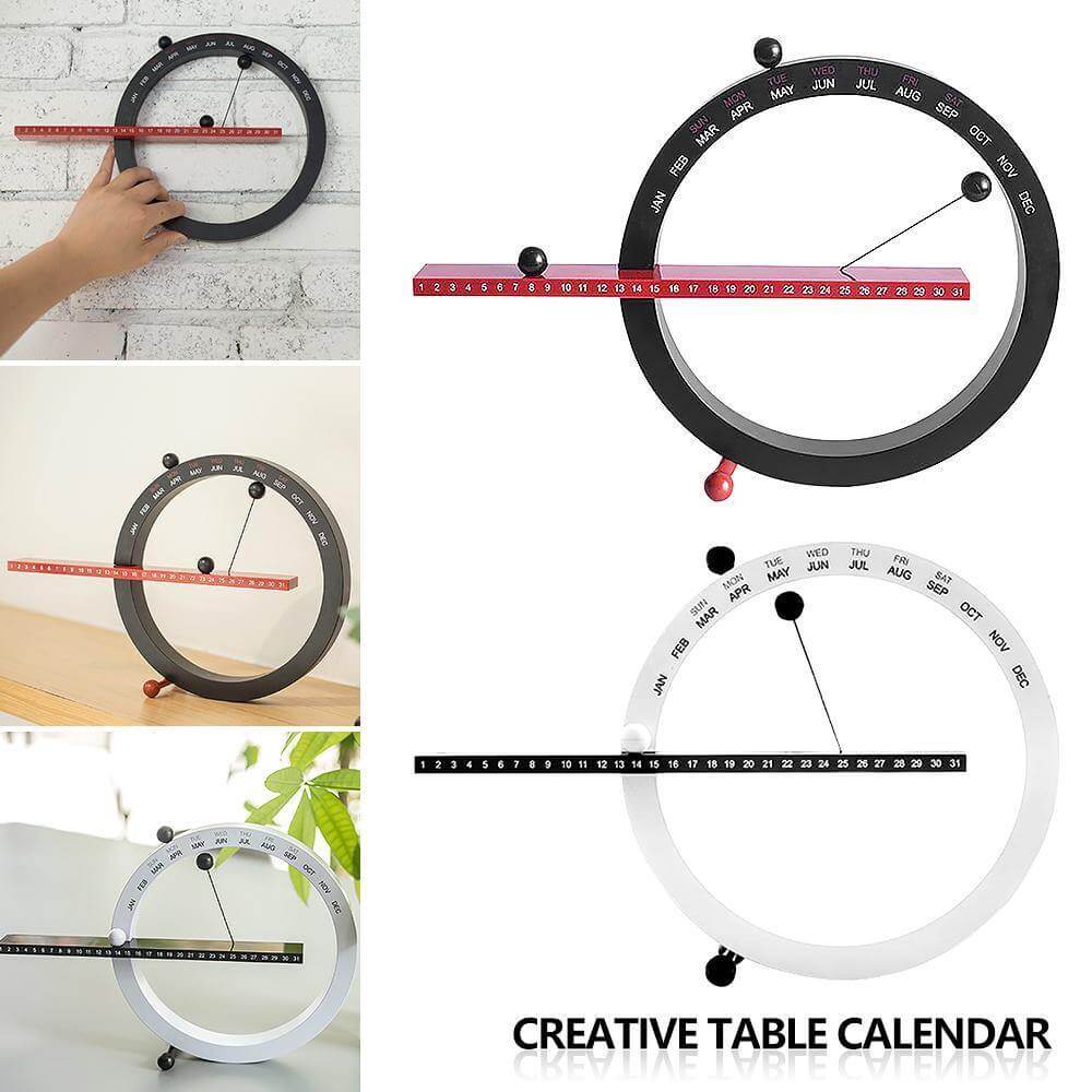 Flip Magnetisk Manuell Daglig Skrivebordskalender | Skanto