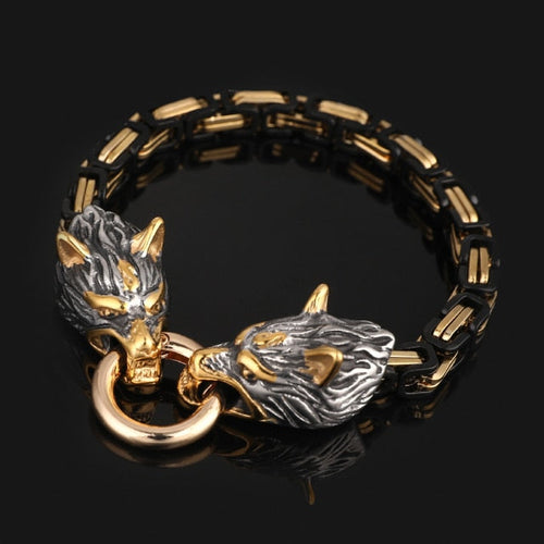 Skanto | Nordic Vikings Ulv Menn Armbånd