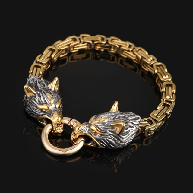 Skanto | Nordic Vikings Ulv Menn Armbånd