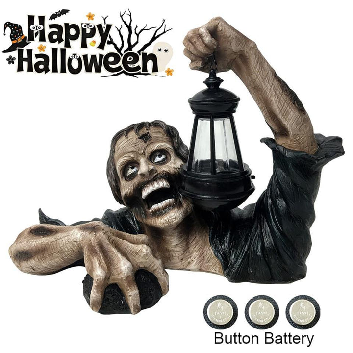 Zombie Statue Halloween Dekorasjon | Skanto