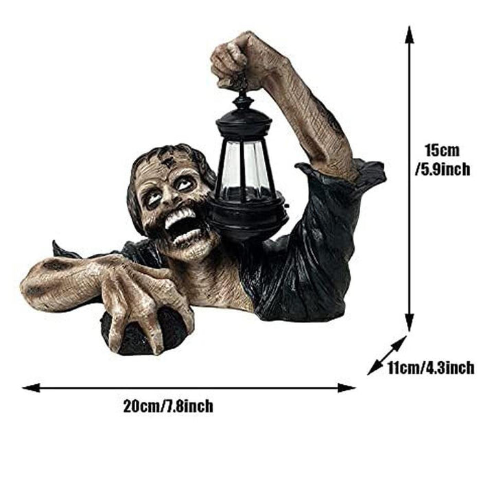 Zombie Statue Halloween Dekorasjon | Skanto