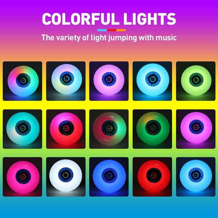 Skanto | Moderne LED Taklampe Bluetooth Musikk Lyspære Lampe