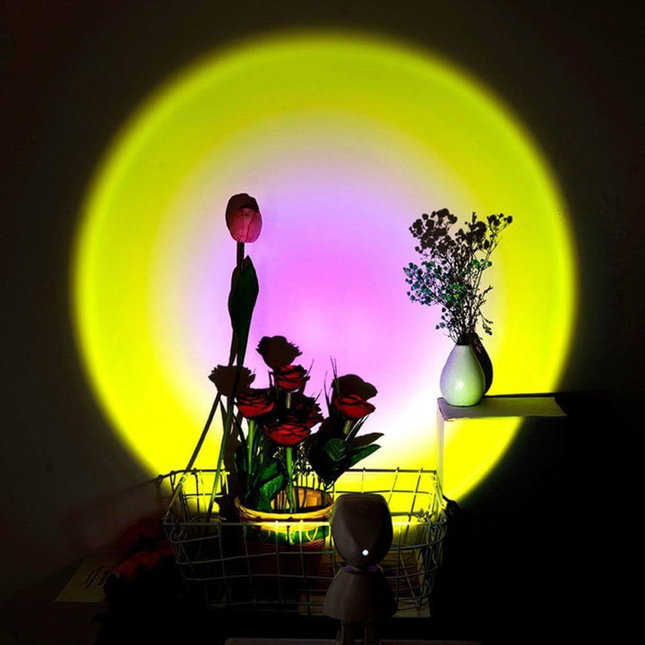 Skanto | Atmosfærisk Solnedgang Robot Lampe LED