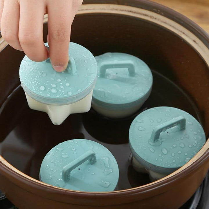 Skanto | 4pcs Silikon Dampkokkeg Egg Cooker