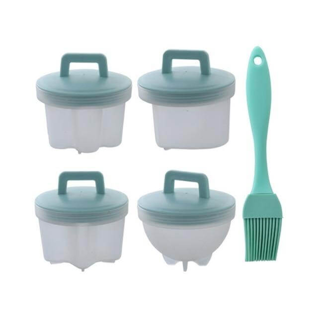 Skanto | 4pcs Silikon Dampkokkeg Egg Cooker