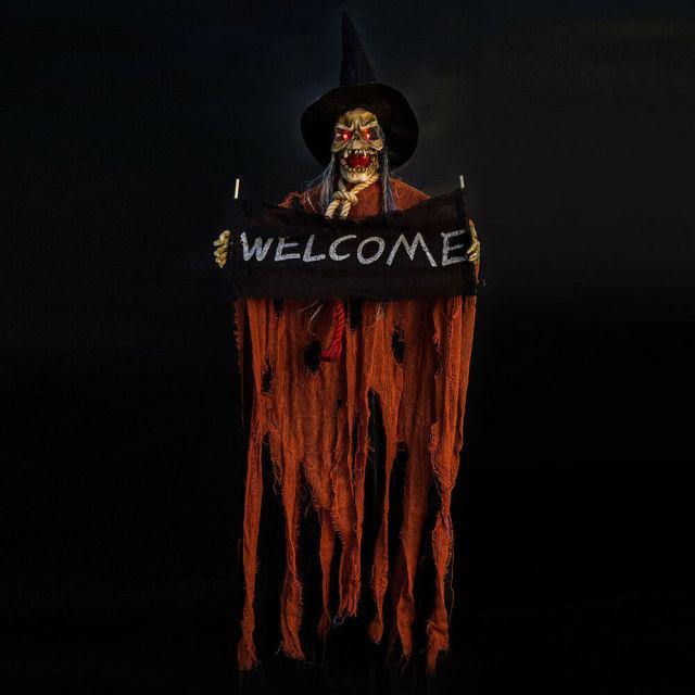 Skanto | Halloween Skummel Elektrisk Hengende Spøkelseshjemsøkt