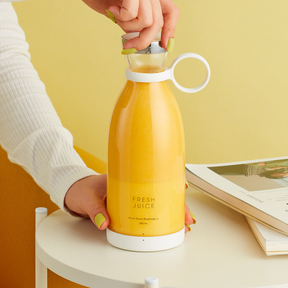 Bærbar Elektrisk Frukt Juice Blender Flaske USB Lading | Skanto