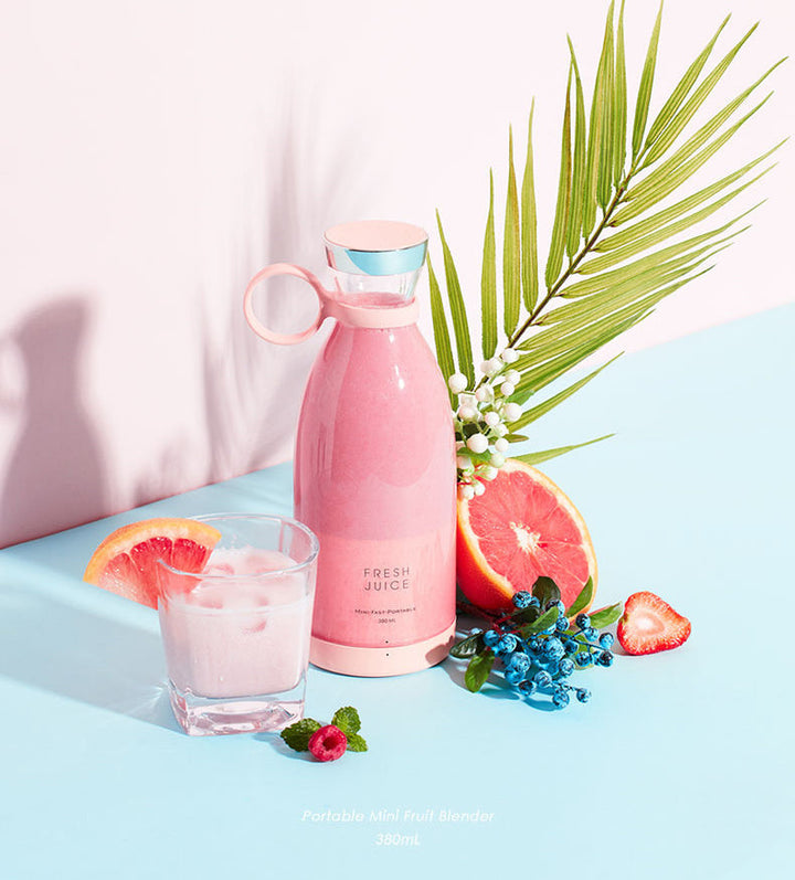 Bærbar Elektrisk Frukt Juice Blender Flaske USB Lading | Skanto