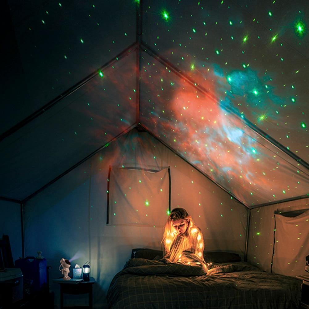 Galaxy Astronaut Nattlys Romprojeksjon | Skanto
