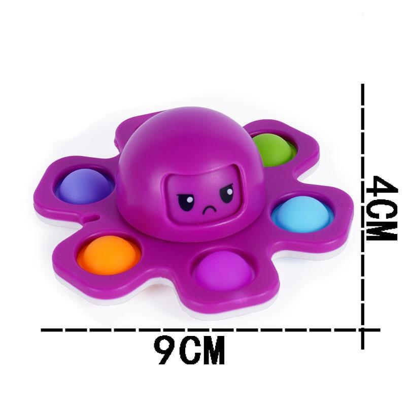 Omvendt blekksprut spinner pop it | Skanto