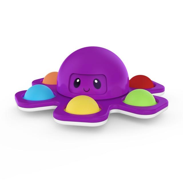 Omvendt blekksprut spinner pop it | Skanto