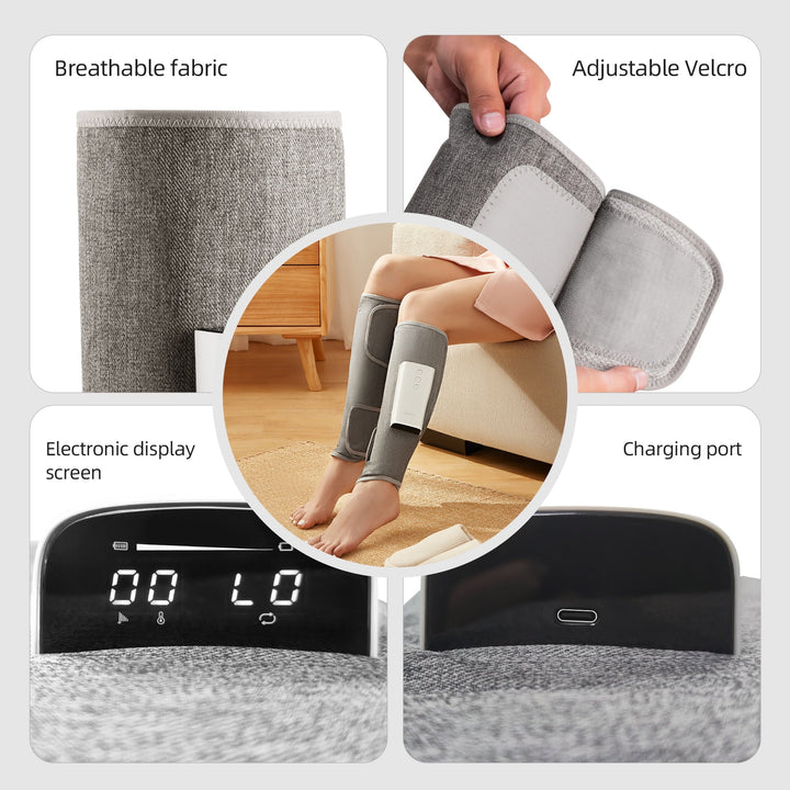 Skanto | Air Wave Trådløs Beinemassasje